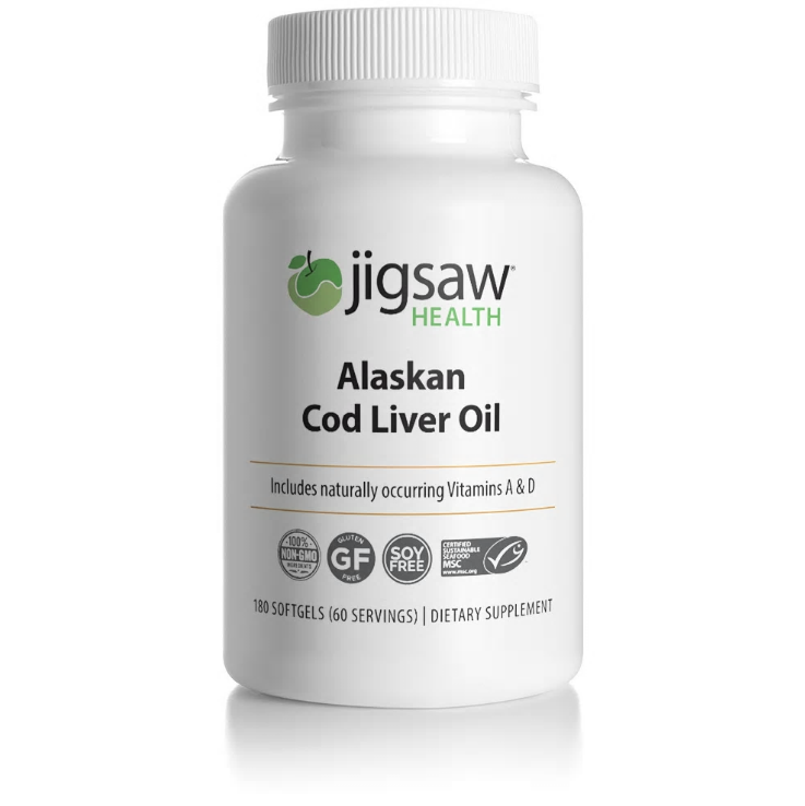 Jigsaw Cod Liver Oil 60 day - UpgradeTheAlpha Australia